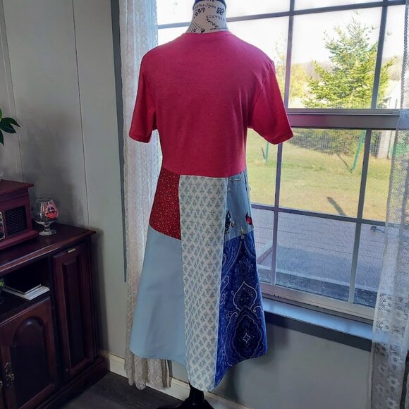 Upcycled Nashville Tee Dress S M - Picture 11 of 11